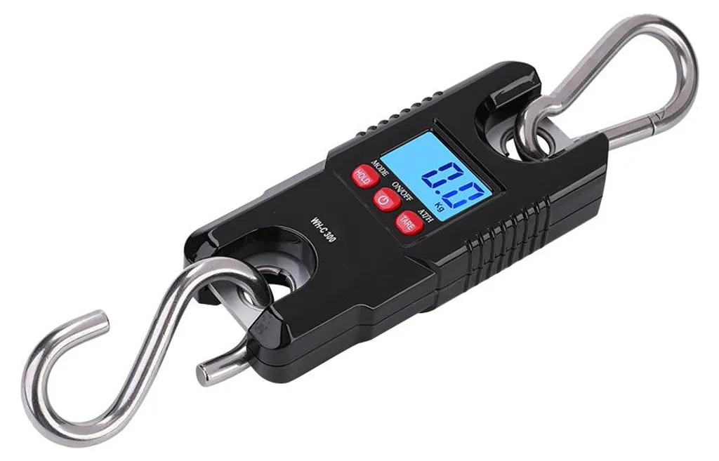 Pèse-poisson électronique suspendu professionnel, écran LCD rétroéclairé - 3
