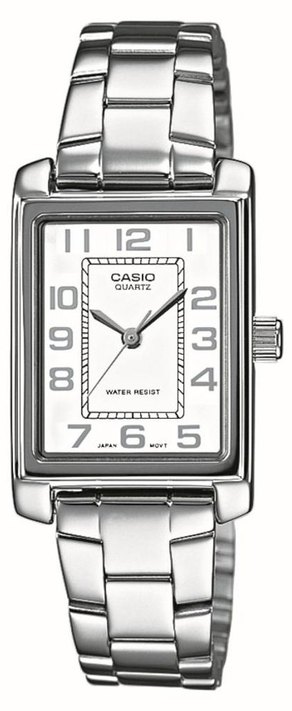 Casio Damen Armbanduhr LTP-1234PD-7BEG analog Edelstahl