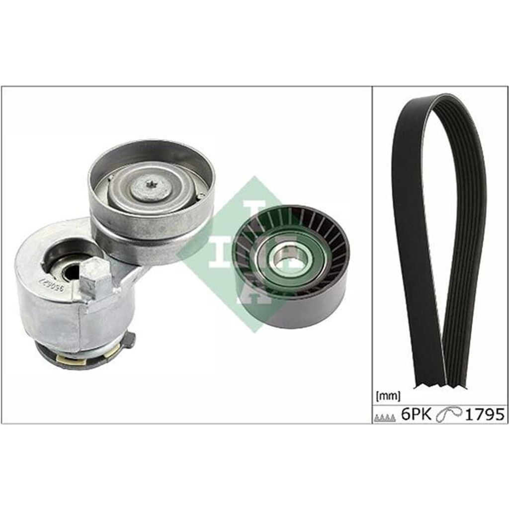 INA 529 0124 10 Keilrippenriemensatz für OPEL Vivaro A Produktbild 