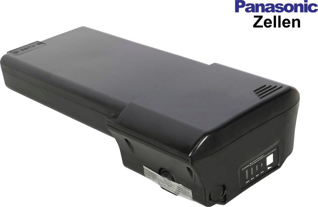 PowerSmart Gepäckträgerakku für Elektrofahrräder Li-Ion 36V - 17,5Ah / 630Wh