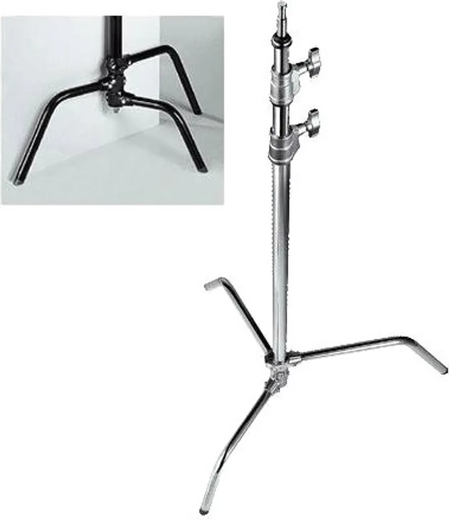 Pied de Girafe C-Stand Manfrotto A2033F pour Éclairage de Cinéma et Photo