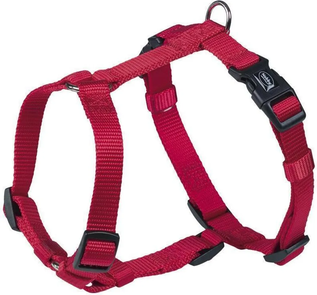 Nobby Collare Classic Rosso 20-35cm | Nylon Resistente per Cani Piccoli