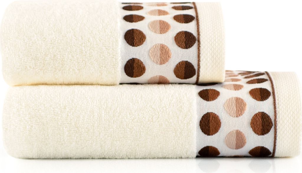 Handtuch - 100% Baumwolle - 450 g/m2 - 70x140 cm - Extra Saugfähig - Creme - hohe Grammatur - ZEN2