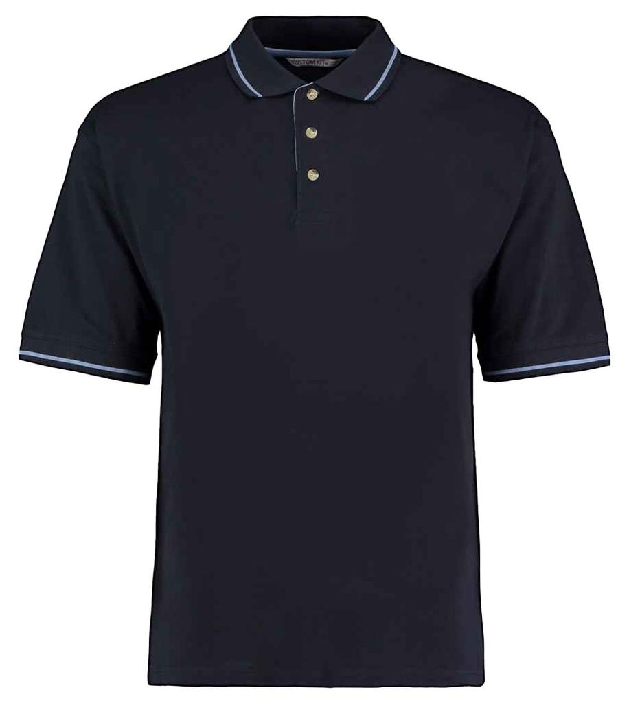 Kustom Kit - "St Mellion" Poloshirt für Herren LT3983 (S) (Marineblau/Hellblau)