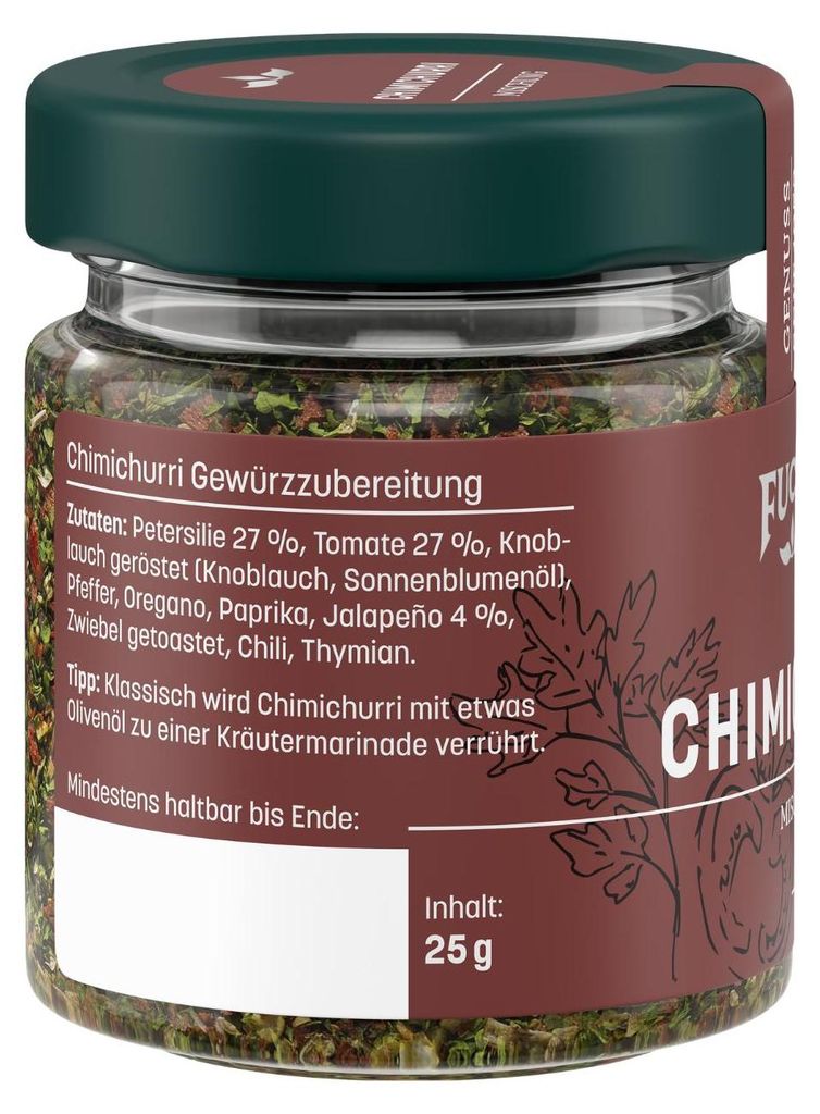Chimichurri Gewürzzubereitung Produktbild 