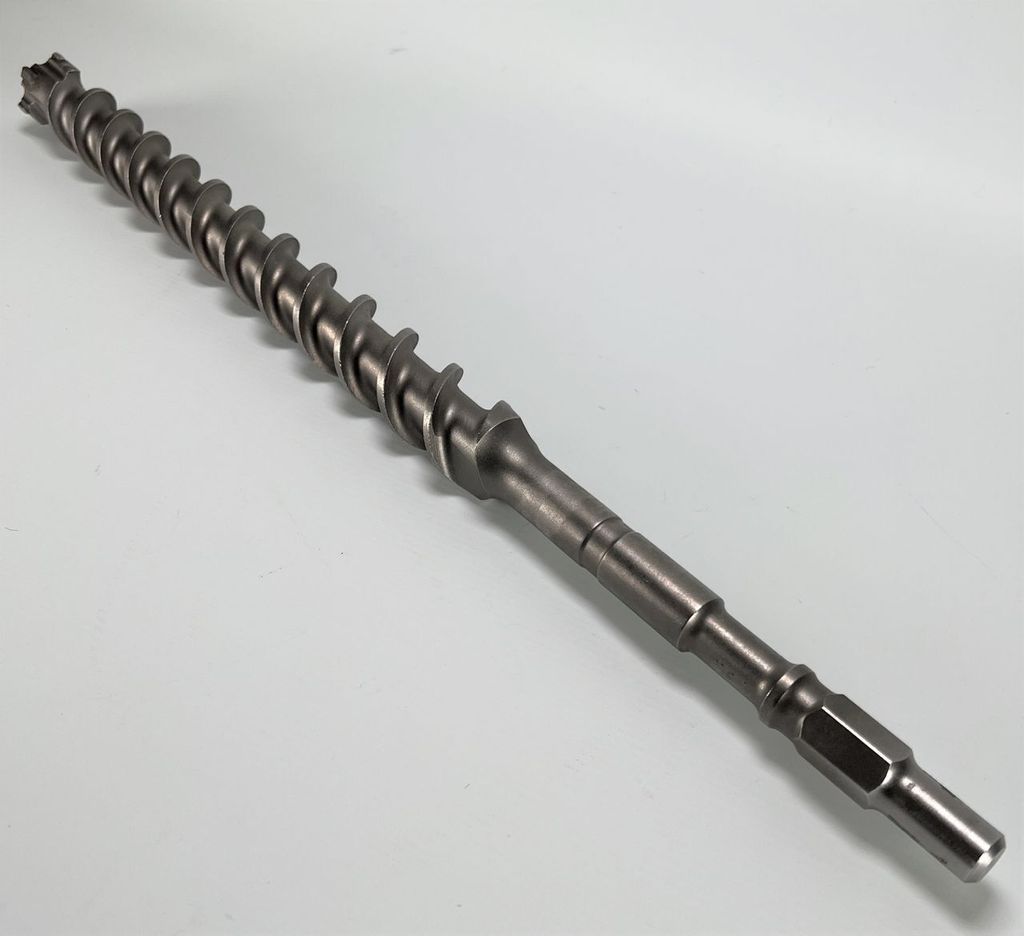 Hammerbohrer 32x420 mm für Betonbohrer Bohrer für Stein Mauerwerk Beton