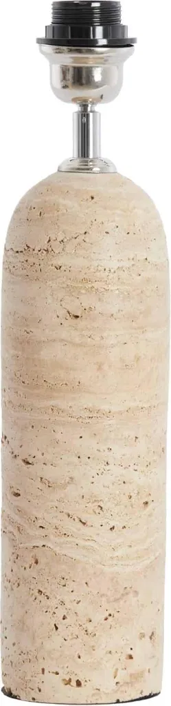 Lampe de table compacte Malakai beige idéale pour sublimer vos étagères