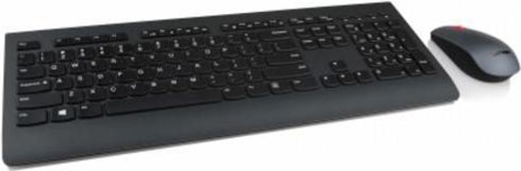 Lenovo 4X30H56804 - Volle Größe (100%) - Kabellos - RF Wireless - Schwarz - Maus enthalten