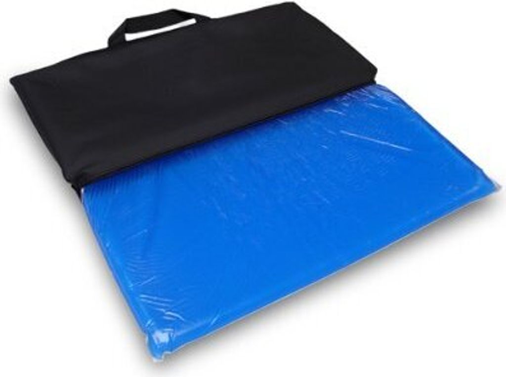 Systam Gelkissen m.Jersey-,Bezug 40x40x2,5cm,