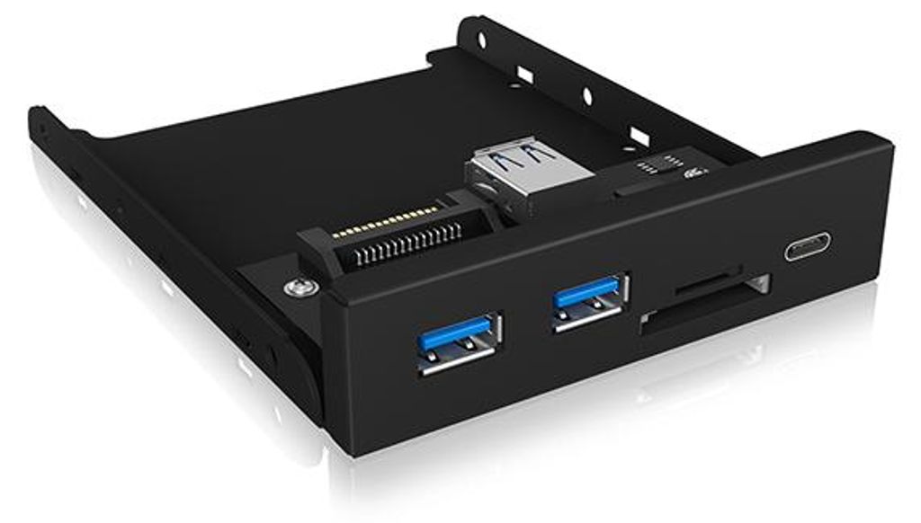 Icy Box IB-HUB1417-I3 Hub 3 ports IcyBox Hub USB 3.0 A/C Image du produit 