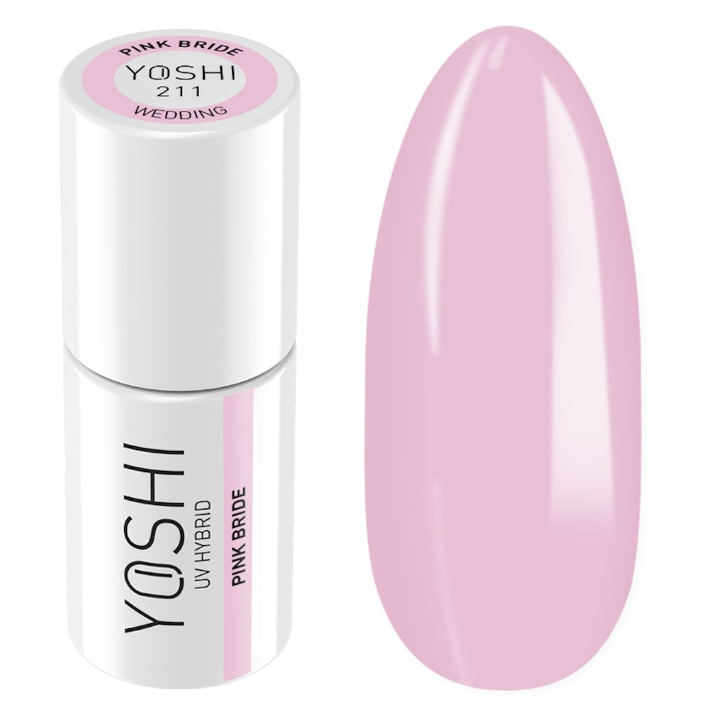 Yoshi | Hybrid-Nagellack - 211 Pink Bride - Hybrid-Gellack Produktbild 
