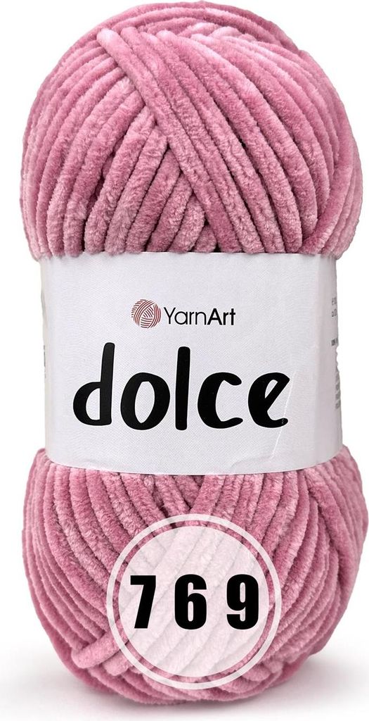 YarnArt Dolce 769 dunklesAltrosa Produktbild 