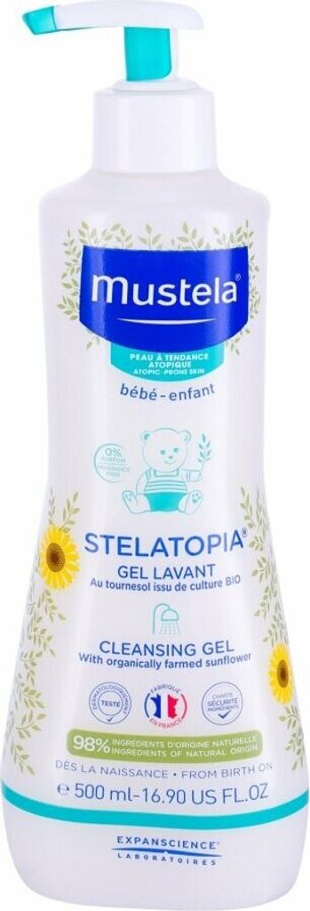 Mustela Stelatopia čisticí gel 500ml Obrázek produktu 