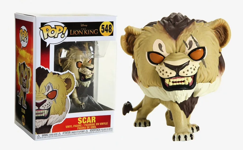 Complétez votre Collection Disney Scar 548 Funko Pop Roi Lion en Vinyle