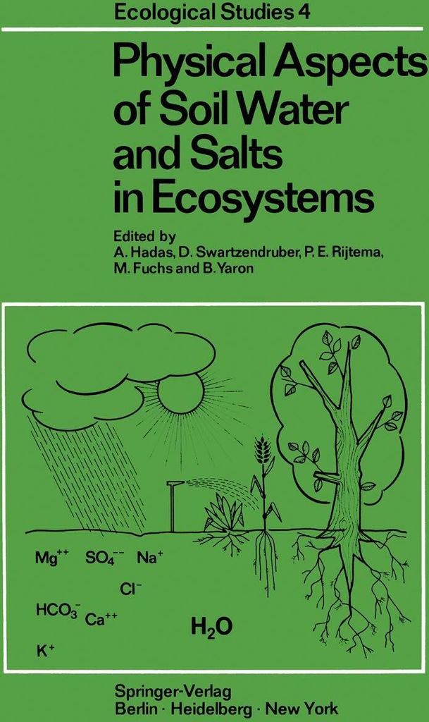 Physical Aspects of Soil Water and Salts in Ecosystems