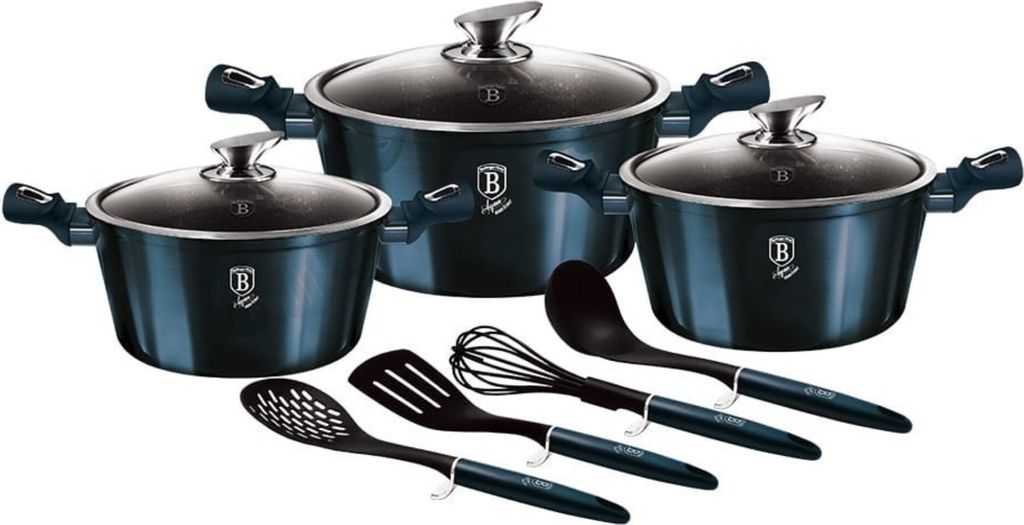 Berlingerhaus Granitová Súprava Hrncov Aquamarine Bh-6152 Obrázok produktu 