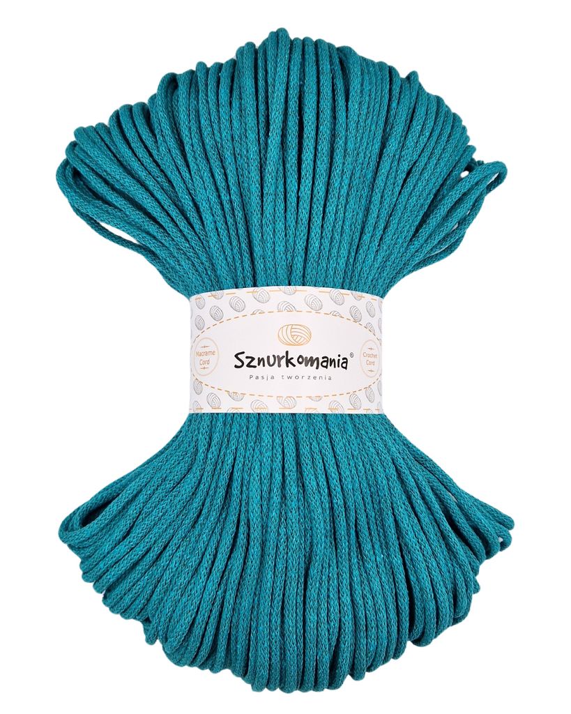 Baumwollkordel mit einem Kern 3mm 100m, Makrameegarn, Makrameekordel, Häkelkordel, Makrameekordel, Naturgarn, 3mm Kordel, geflochtene Baumwollkordel