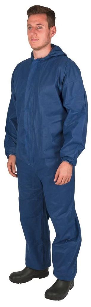 Kerbl Einwegoverall (Farbe Blau, Größe L, zum Schutz vor Produktbild 