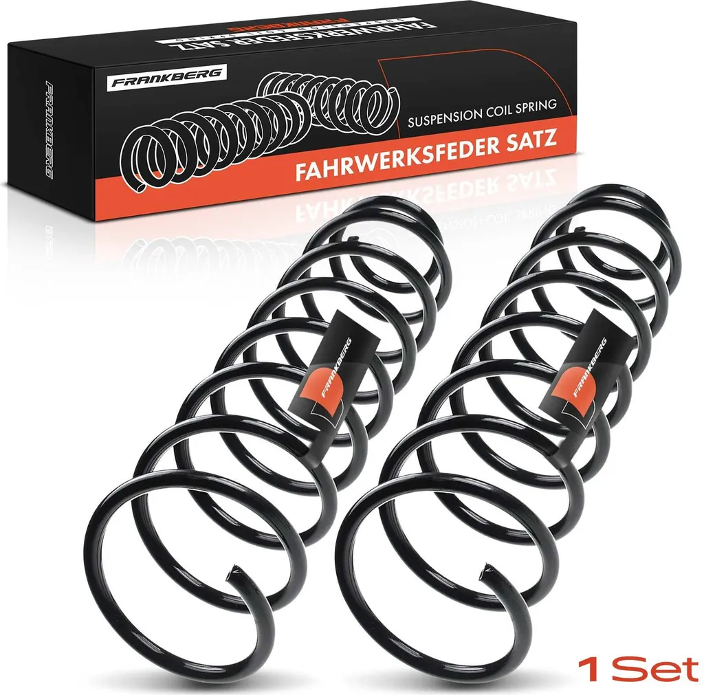 2 Ressorts de Suspension Avant Frankberg pour Seat Ibiza I 021A 1.2 1.5