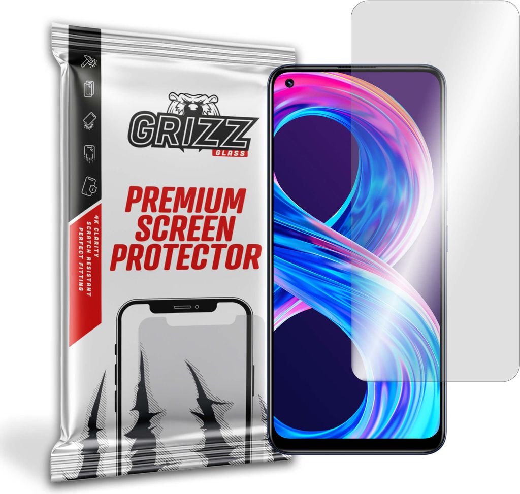 Hybriedglas GrizzGlass HybridGlass für Realme 8 4G Produktbild 
