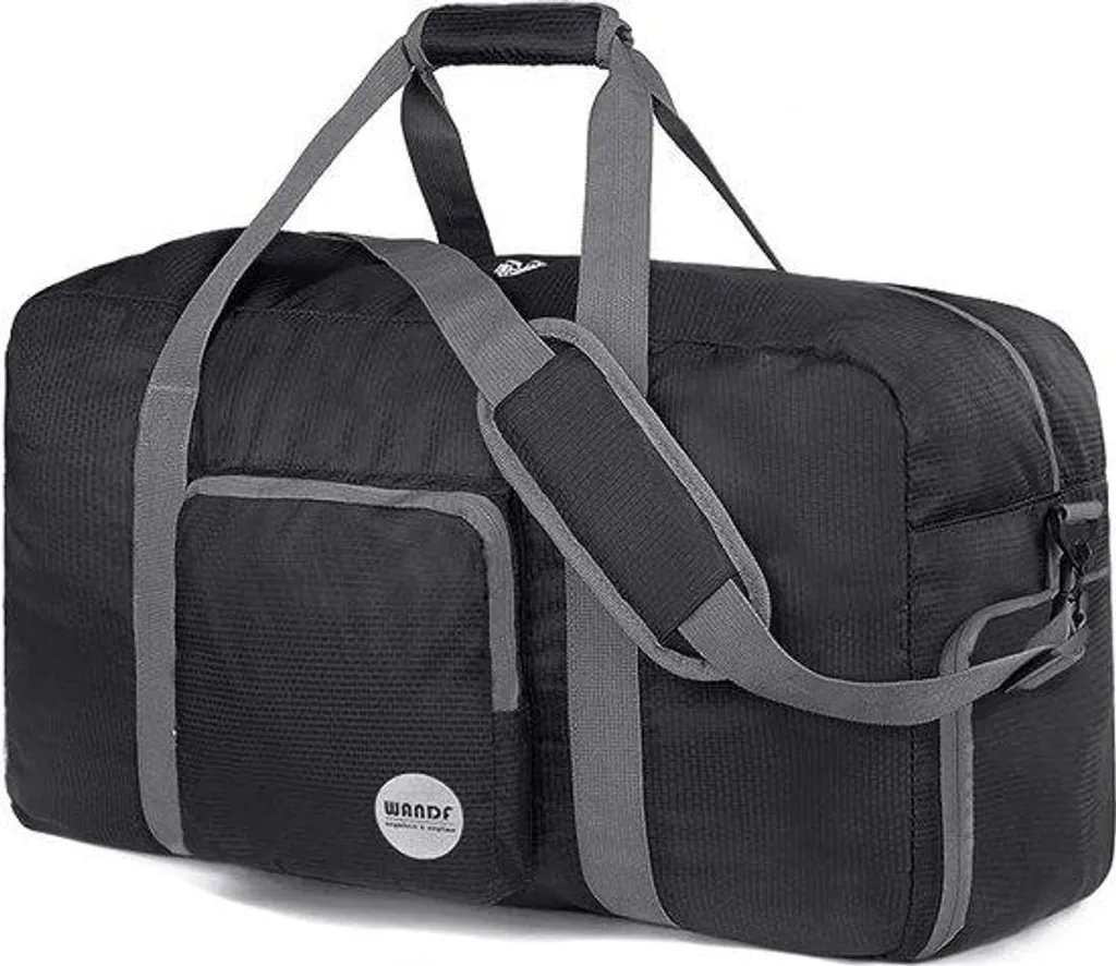 Sac de voyage cabine noir léger et compressif pour vos déplacements