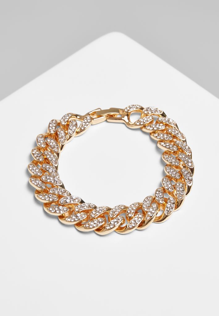 Urban Classics Armband Diamond Bracelet Gold-L/XL