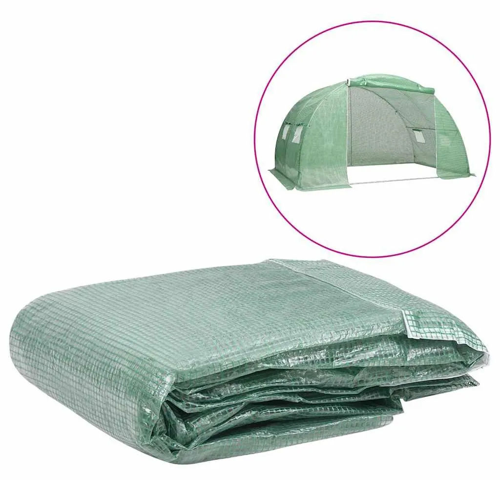 Protéger vos cultures avec la couverture de rechange pour serre 8 m² - 5