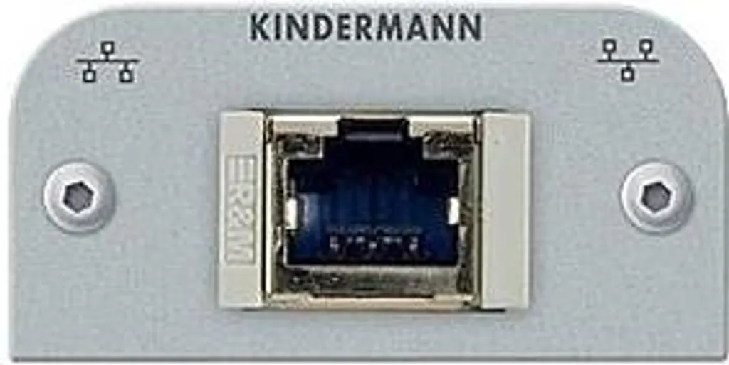 Solution RJ45 Cat6 Kindermann 54x54mm contre les pertes de connexion
