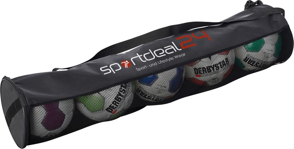 DERBYSTAR Ballschlauch Logo schwarz für 5 Bälle