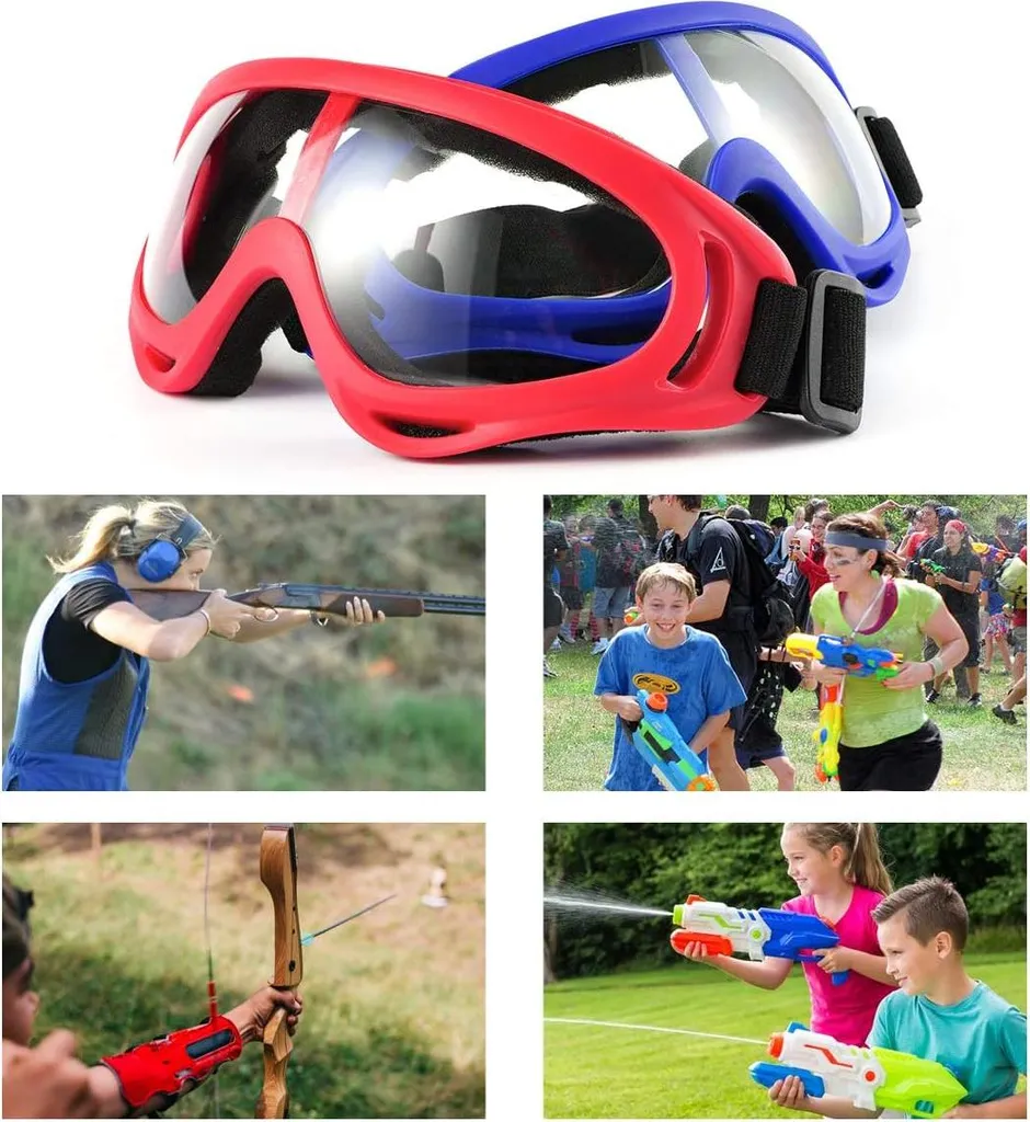 Protection yeux pour CS Army et Nerf - Lunettes de sport plein air tactiques