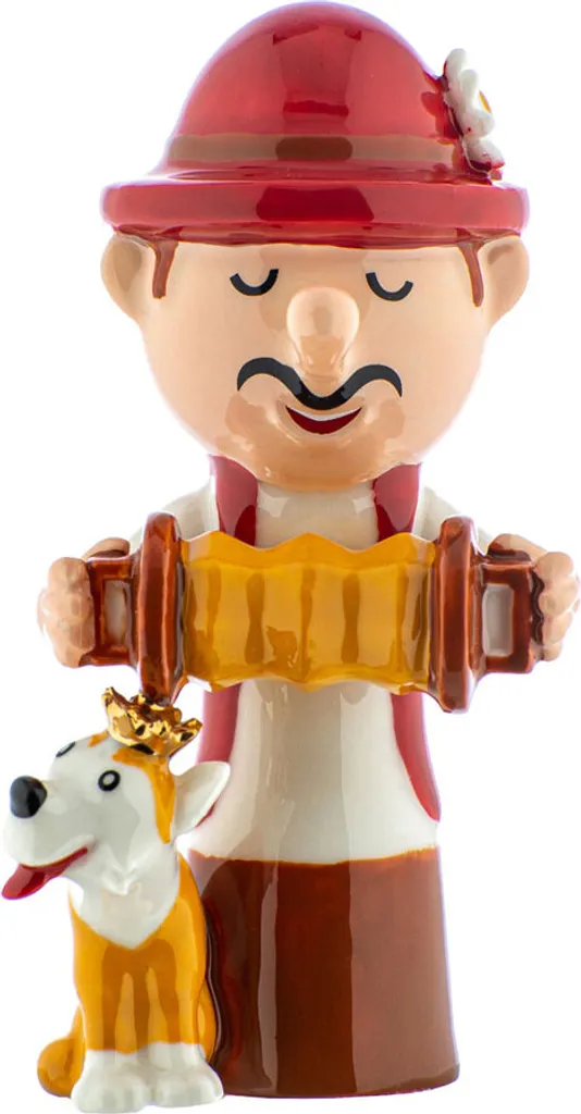Figurine Alessi Happy Eternity Baby Joueur d'Accordéon AGJ01/9 Noël