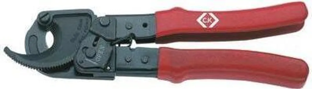 C.K 430007 Coupe-câble à cliquet 190 mm capacité 32 mm haute précision