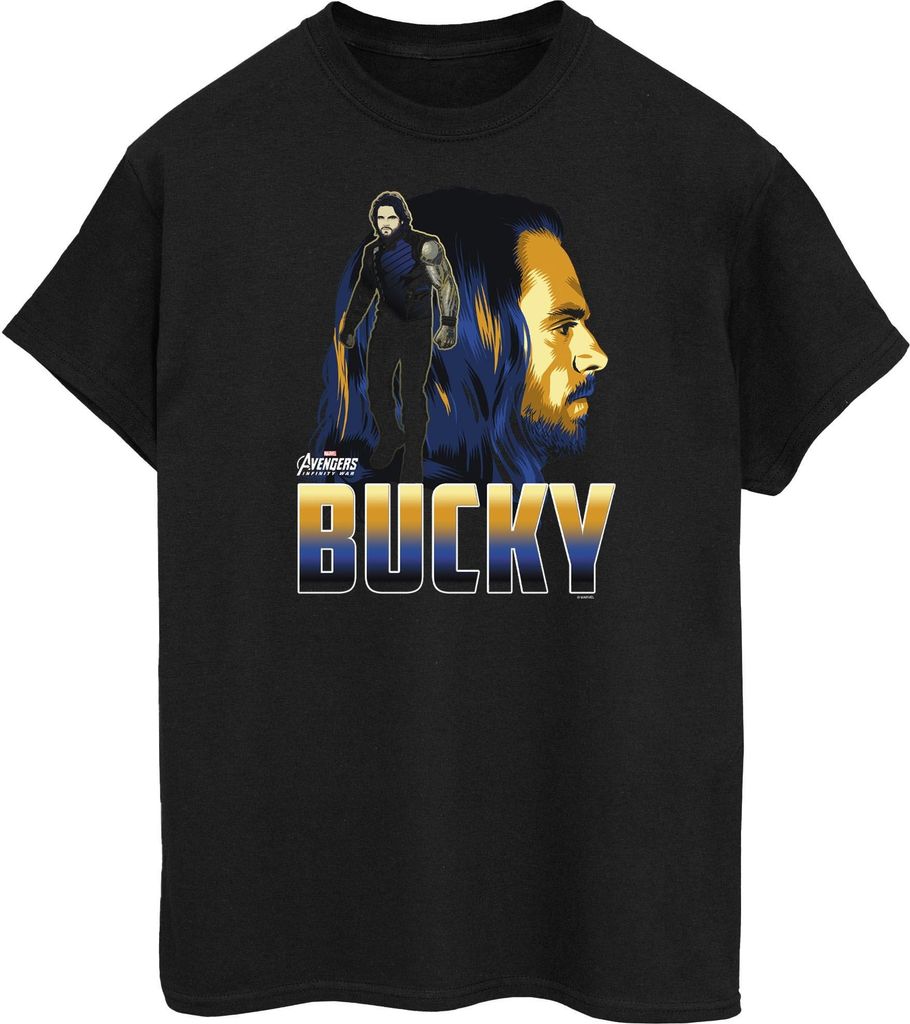 Avengers Infinity War - T-Shirt für Damen BI459 (XXL) (Schwarz)