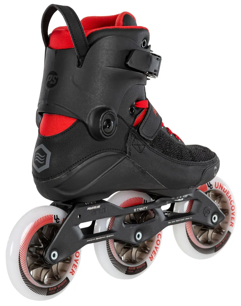 Patins à roulettes POWERSLIDE Swell Black Fire 110 taille 38 - Roller