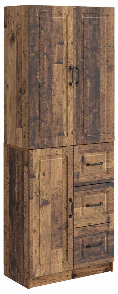 Möbel Schrankset 2 pcs Altholz Holzwerkstoff - Gartensofas CC598