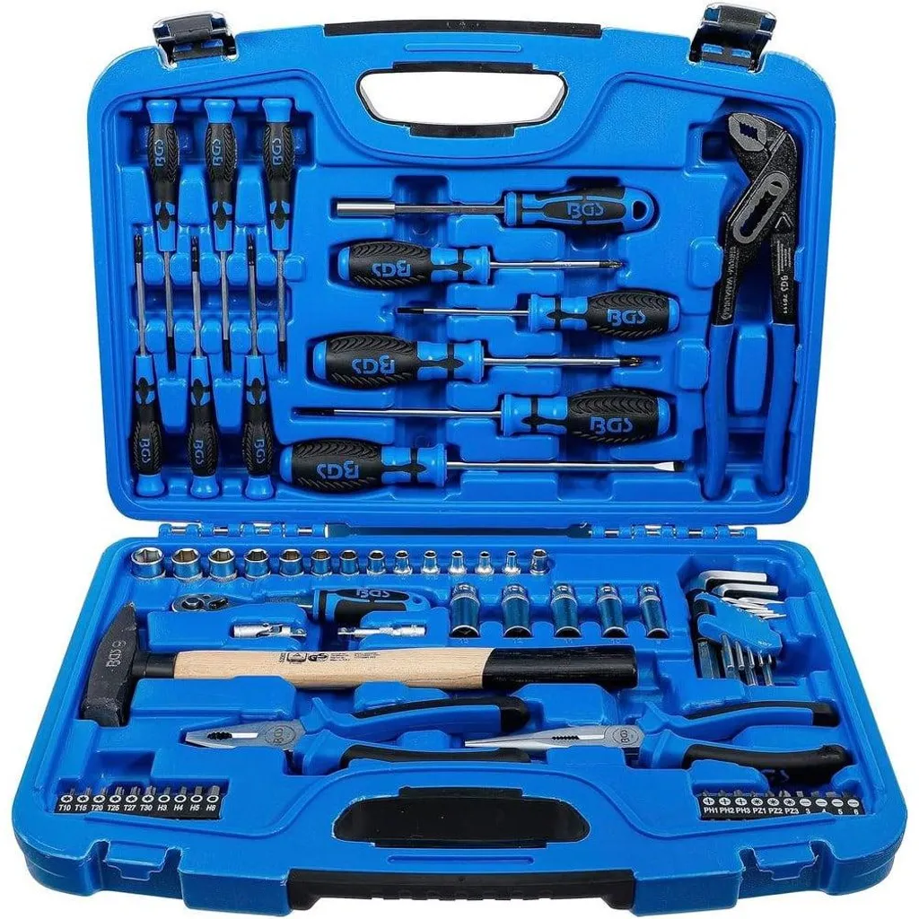 Set de Cliquets et Douilles 67 pcs pour Entretien Auto et Travaux
