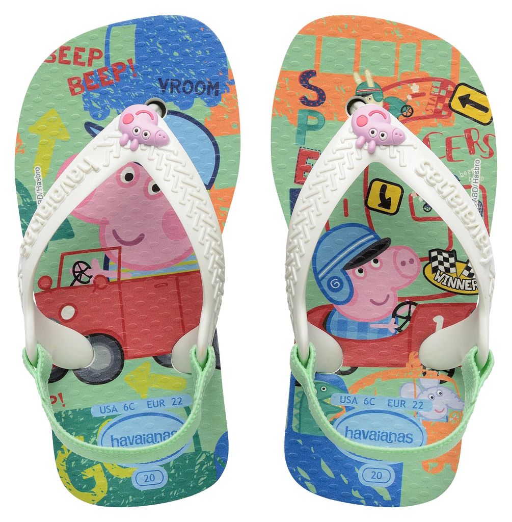 Flip-Flop mit Gummiband Kind N Baby Peppa Pig