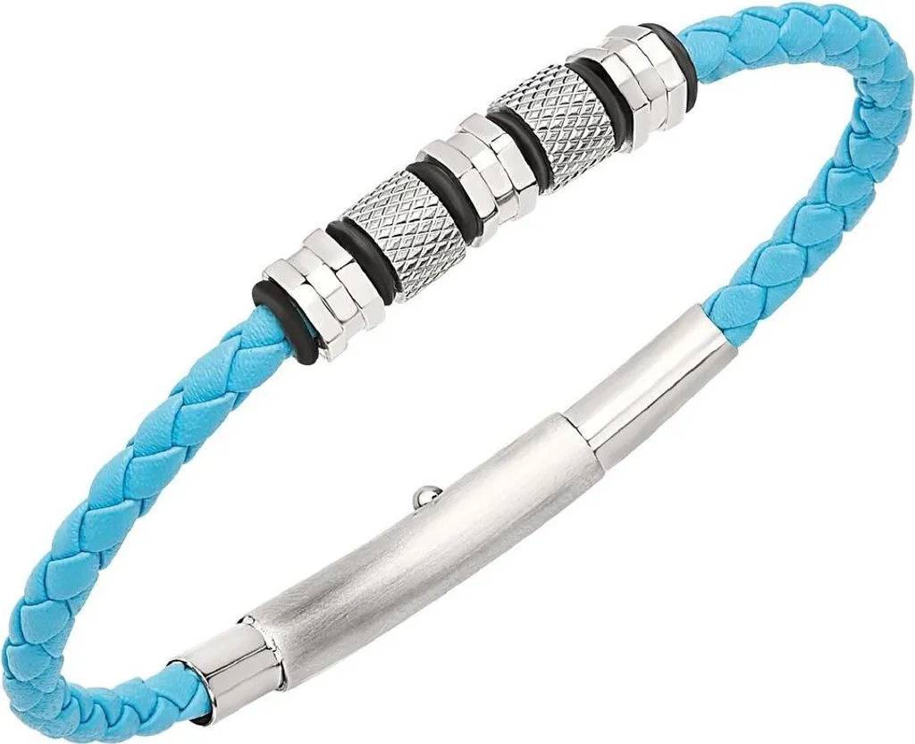 Breil Wanderlust TJ3373: Bracciale Uomo Pelle e Acciaio Design Italiano