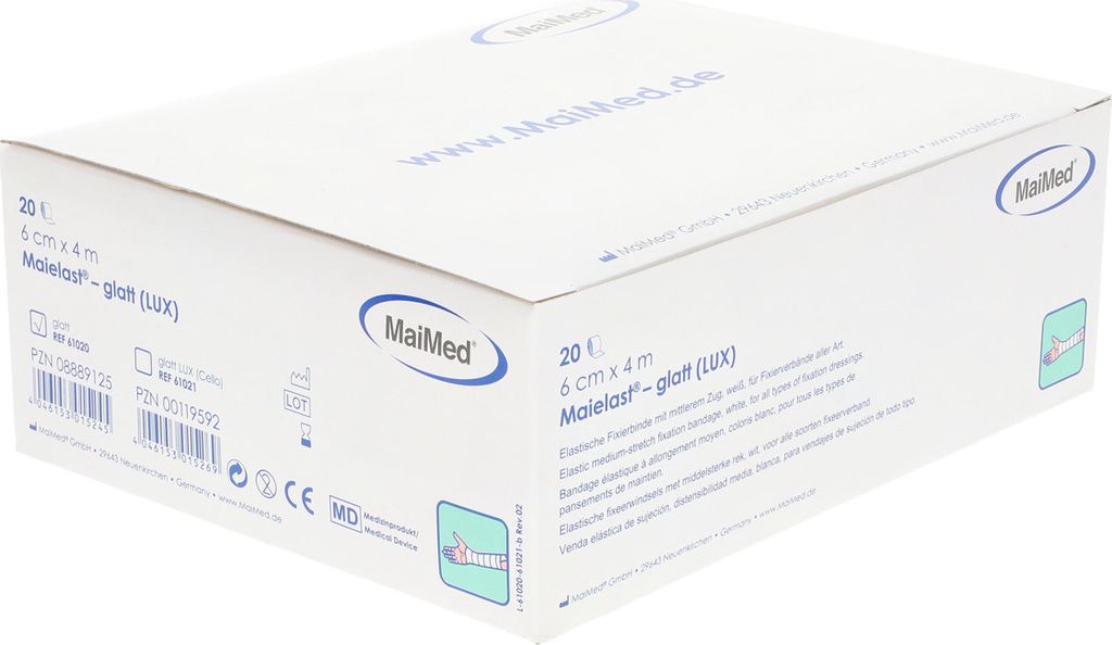 Elastische Fixierbinde 6 cmx4 m 20 St Produktbild 