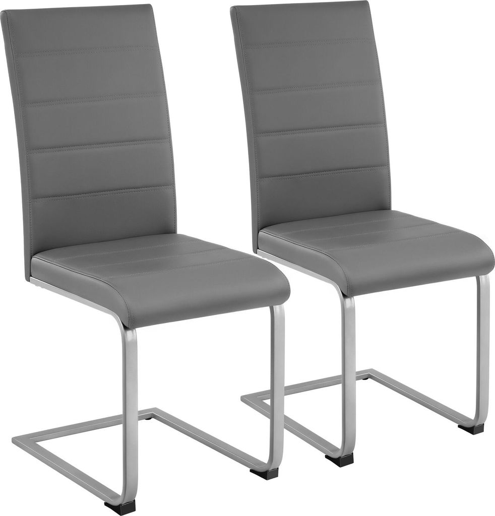 Chaises de Salle à Manger BETTINA Rembourrées Pieds en Image du produit 