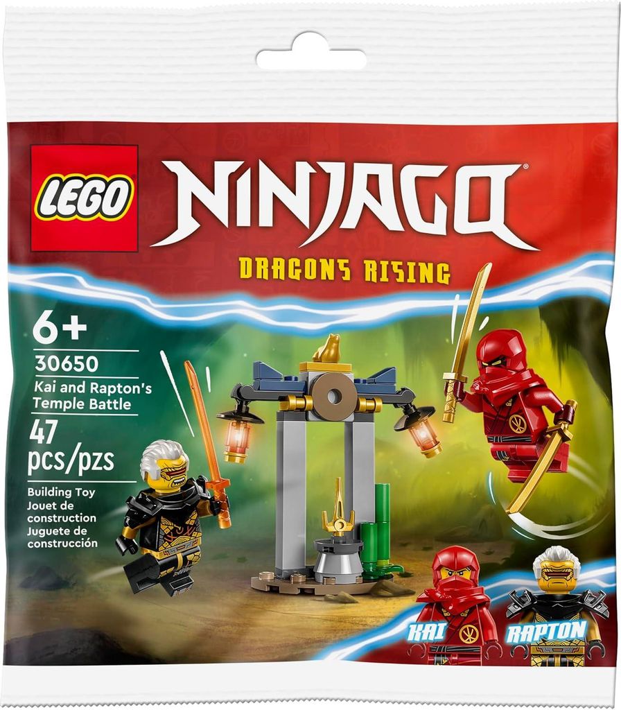 LEGO Ninjago 30650 Le duel entre Kai et Raptor dans le Image du produit 