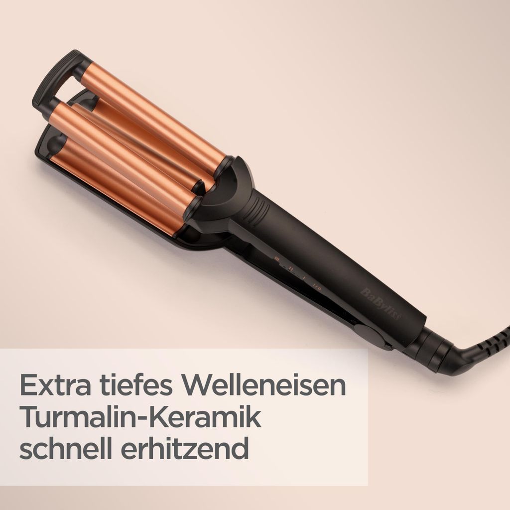 BaByliss Deep Waves Welleneisen für definierte und große Produktbild 11
