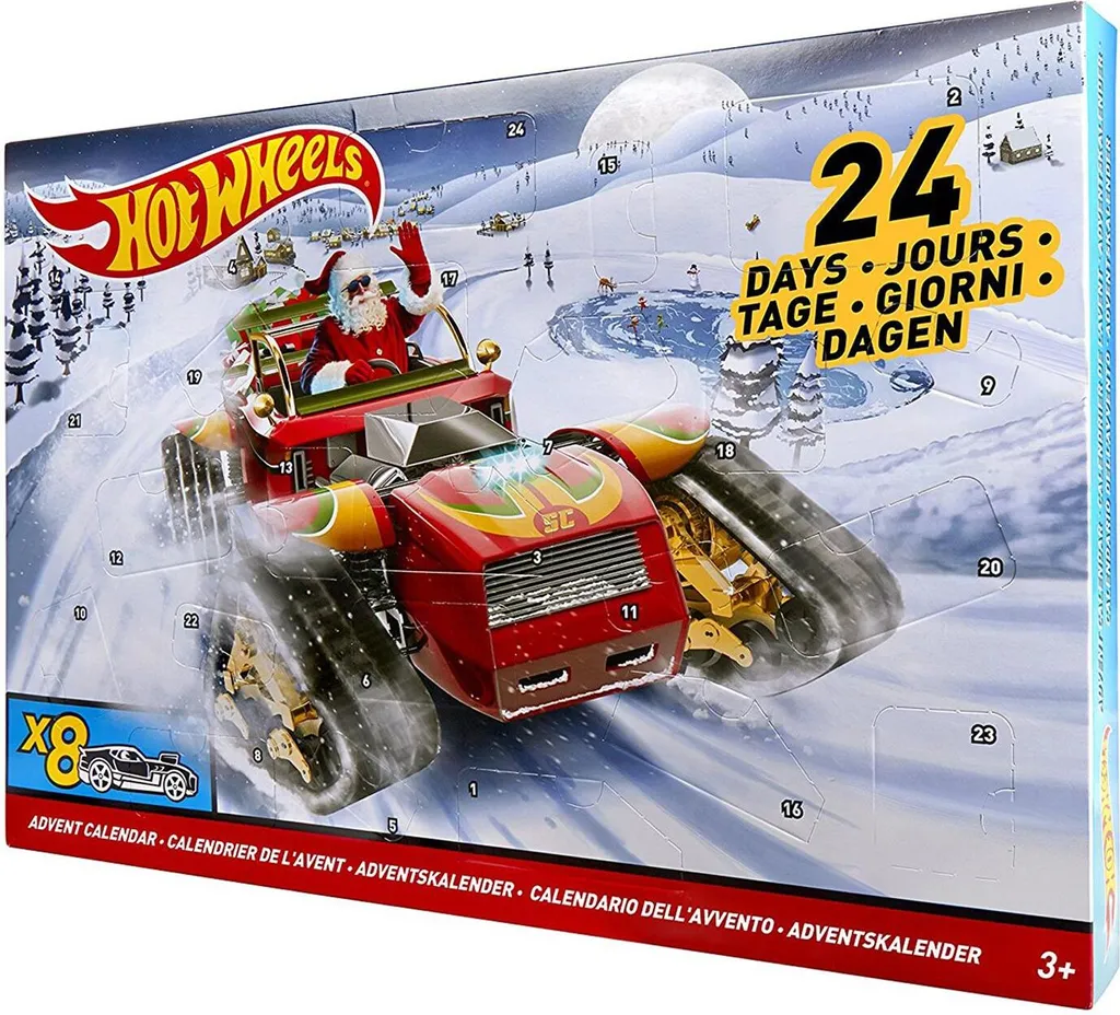 Évitez les Doublons avec le Calendrier de l'Avent Hot Wheels 2017 Rare