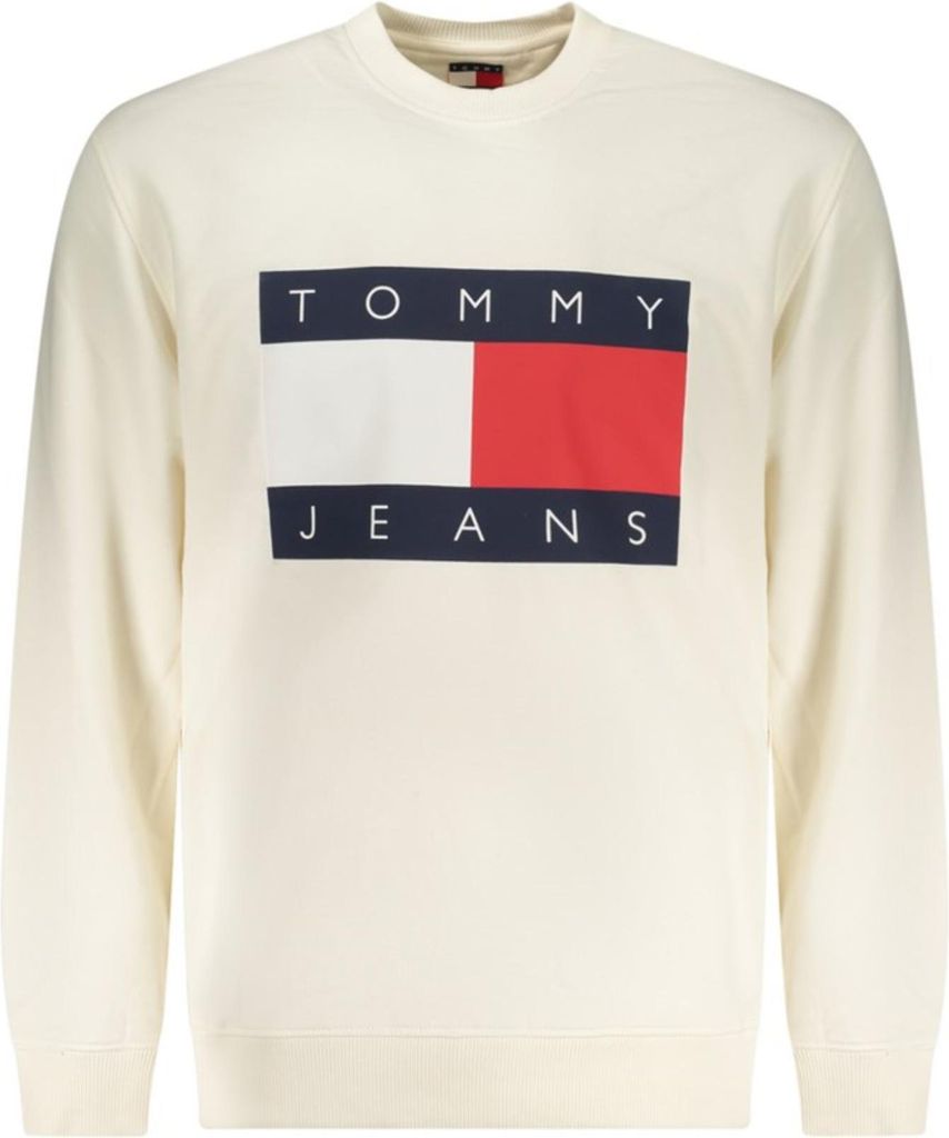 Tommy Hilfiger Sweatshirt DM0DM22643YBH in Ancient White color size medium
