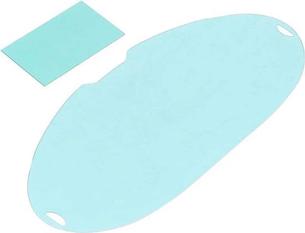 Lentille de rechange incassable protection intégrale 5 pièces - 110x90mm