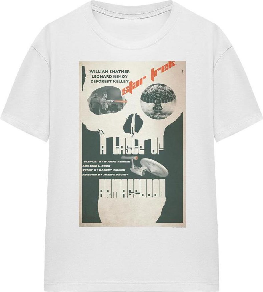 Star Trek - "The Original Series Episode 23" T-Shirt für Herren/Damen Uni TV16676 (XXL) (Weiß)