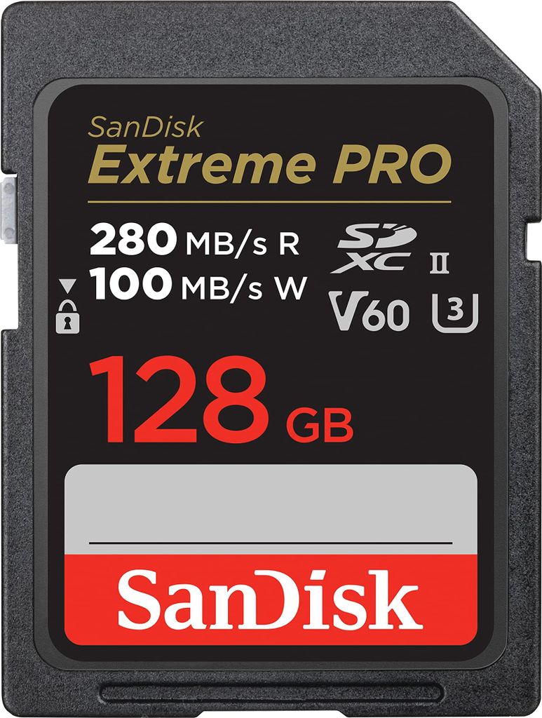 SANDISK SD-Card Extreme Pro UHS-II V60 128GB