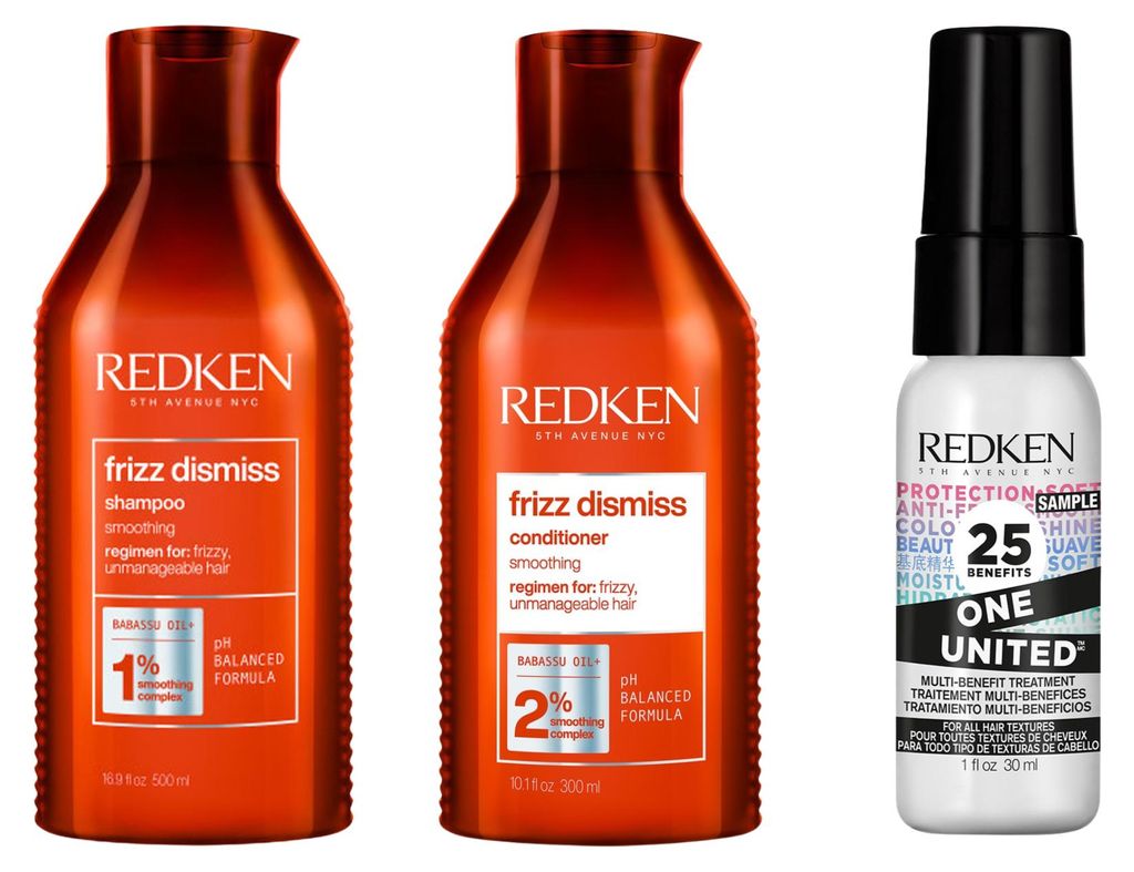Redken Frizz Dismiss Shampoo und Conditioner Set + Produktbild 