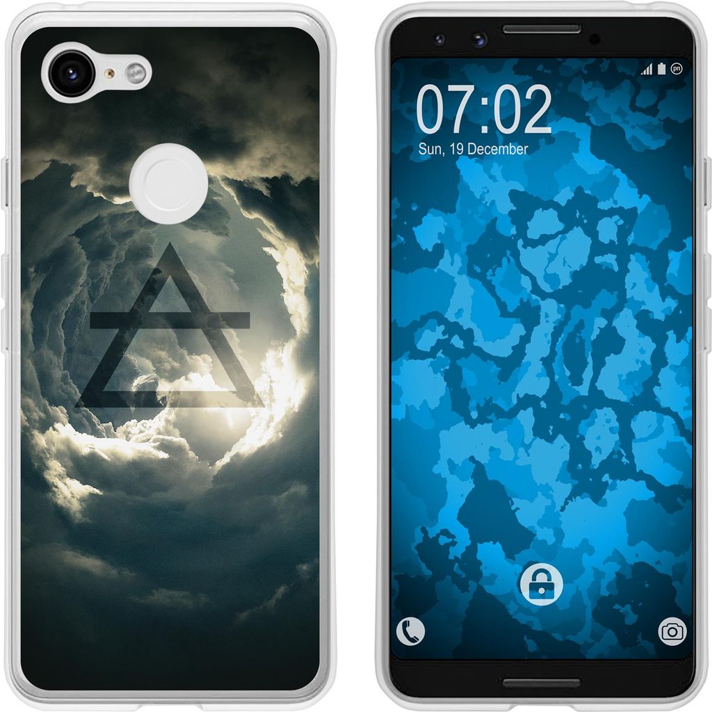 PhoneNatic Case kompatibel mit Google Pixel 3 Silikon-Hülle Produktbild 