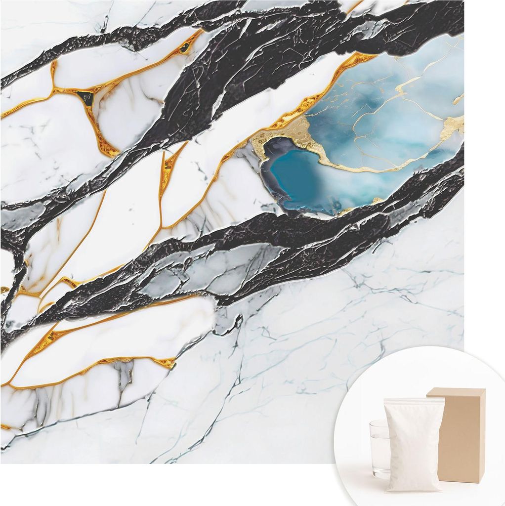 Fototapete - Wandbilder für Wohnzimmer - 250x250 cm - Dekorative Wandfolie - Modernes Design für Wanddekoration - Tapeten für Innenräume - Eleg...